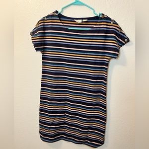 Beacan Cove Striped Shirt Dress Size XS -S , Multicolor